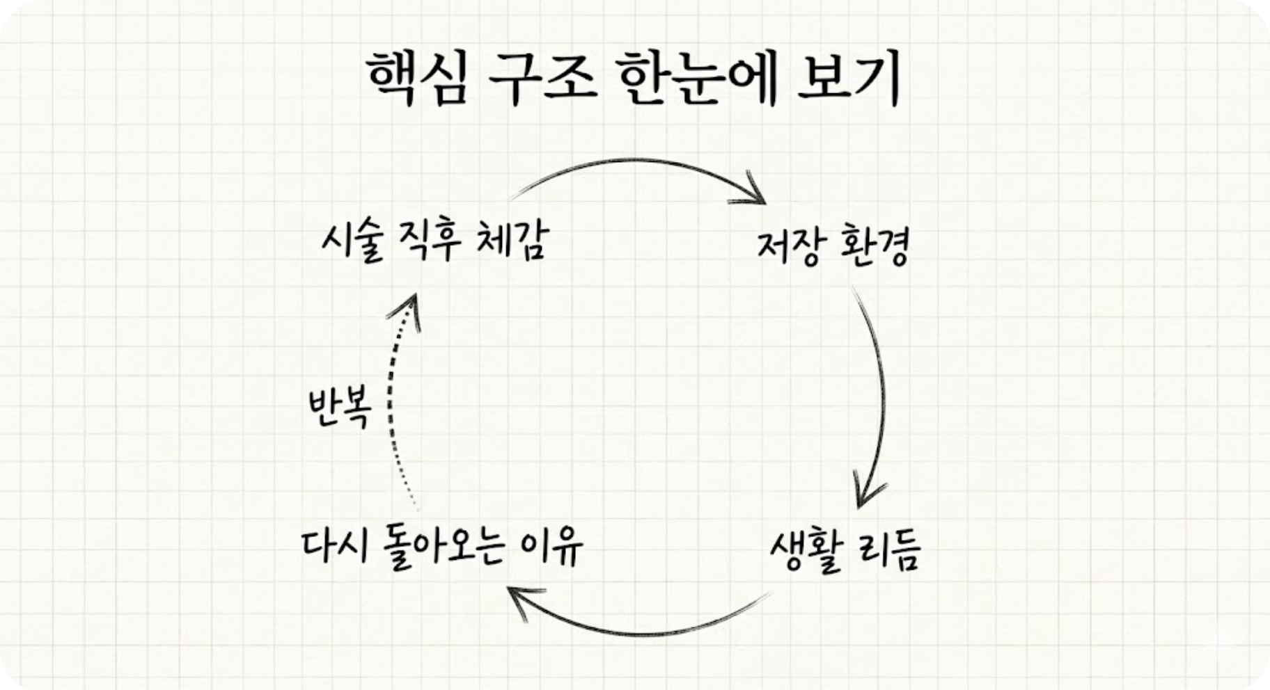 지방분해주사, 바로 빠지는 느낌 뒤에 왜 다시 돌아오는 사람이 많을까? 핵심 기전 또는 흐름 설명