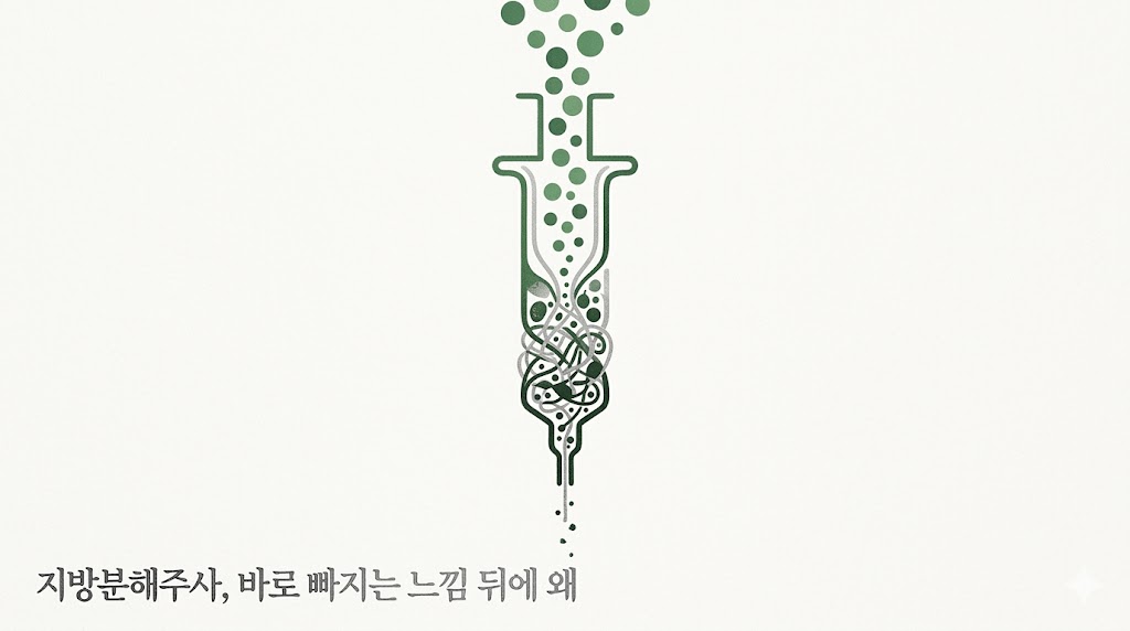 지방분해주사, 바로 빠지는 느낌 뒤에 왜 다시 돌아오는 사람이 많을까?